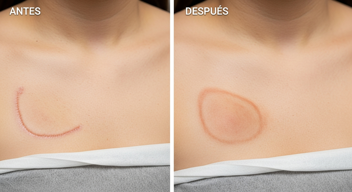 Antes y después micropigmentación de areolas en Colombia - reconstrucción post-mastectomía Pigment Pro